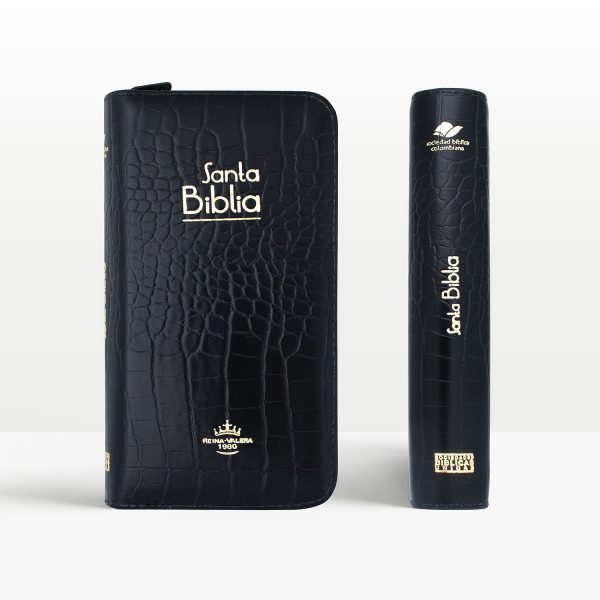 Biblia de Lujo tipo agenda con QR